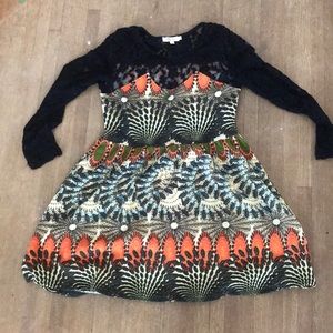 Knit & lace and dress- only worn a few times